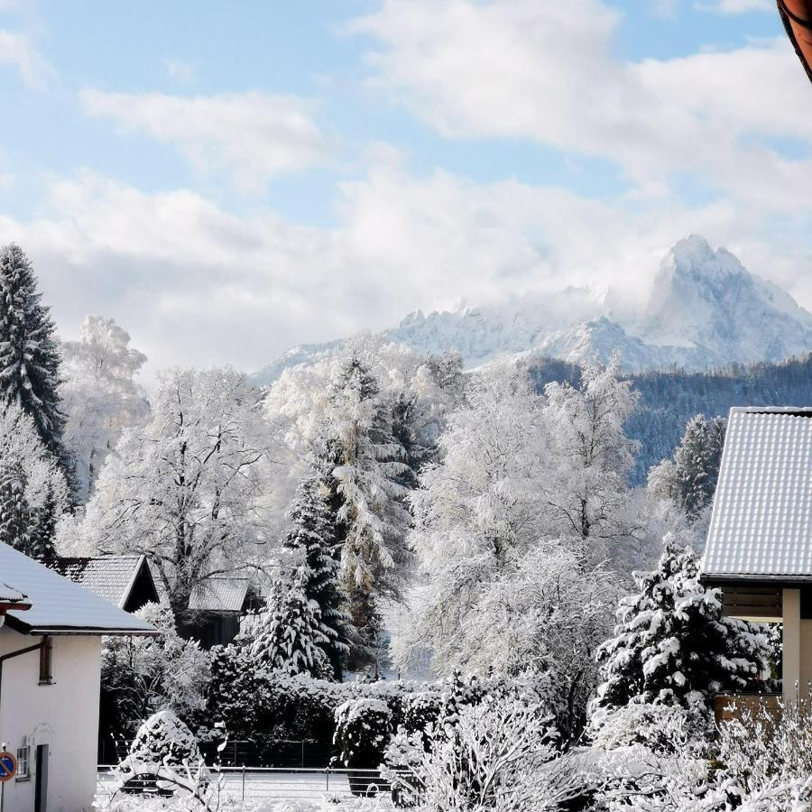 Ludwigslust - Ferienappartement Mit Bergblick Schwangau Exterior photo